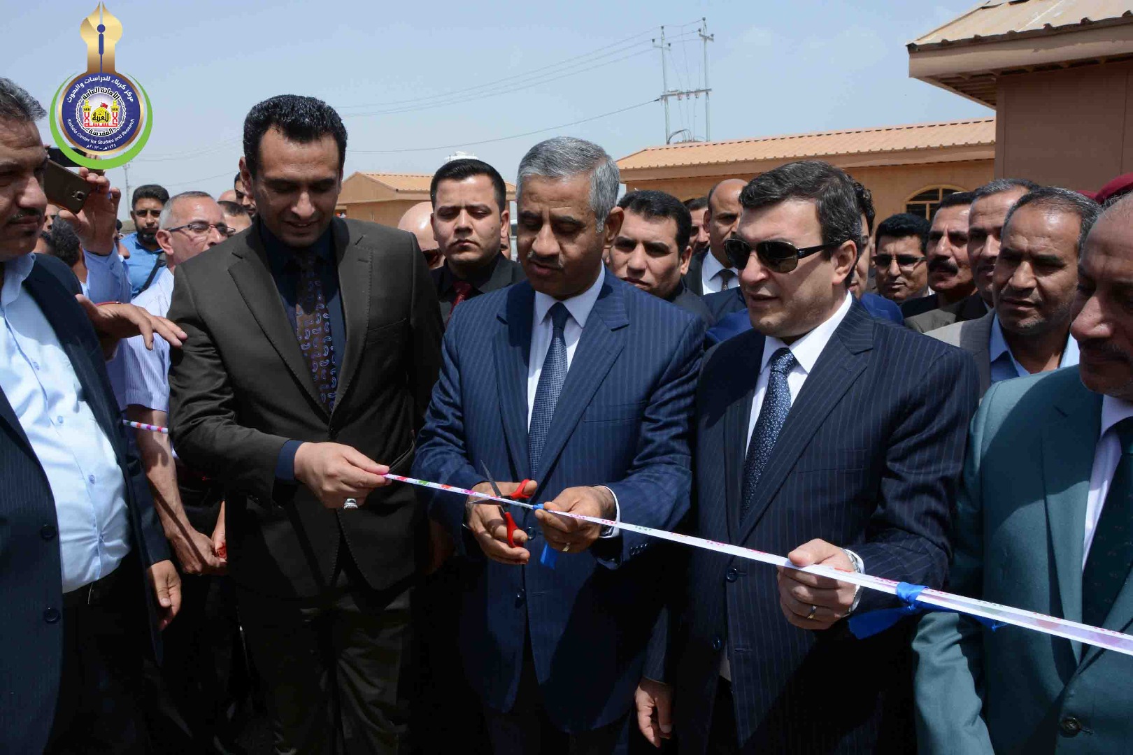 افتتاح خان الربع بين محافظتي كربلاء المقدسة والنجف الاشرف
